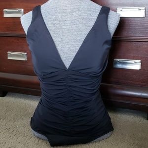 JANTZEN CLASSICS SZ 12 BLACK 1 PC BATHING SUIT